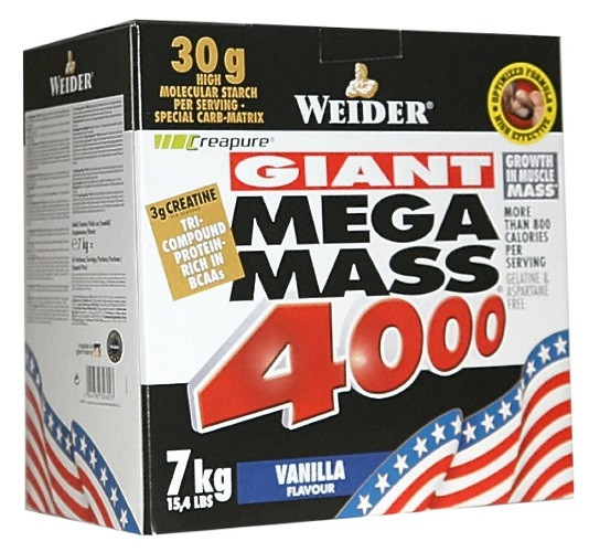 Weider Mega Mass 4000 - 7,0kg Cranberry Yoghurt | ROUGHBULL FITNESS