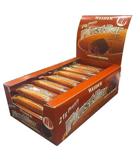 Weider F1rst Bar 24x60g Schokolade-Brownie | ROUGHBULL FITNESS