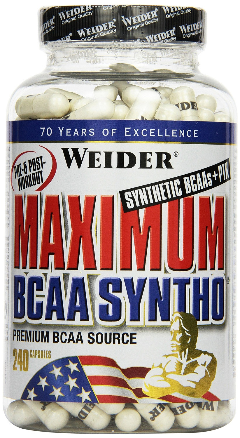 Weider Maximum BCAA Syntho 240 Kapsel | ROUGHBULL FITNESS