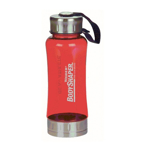 Weider Bodyshaper Trinkflasche (600ml) rot | ROUGHBULL FITNESS