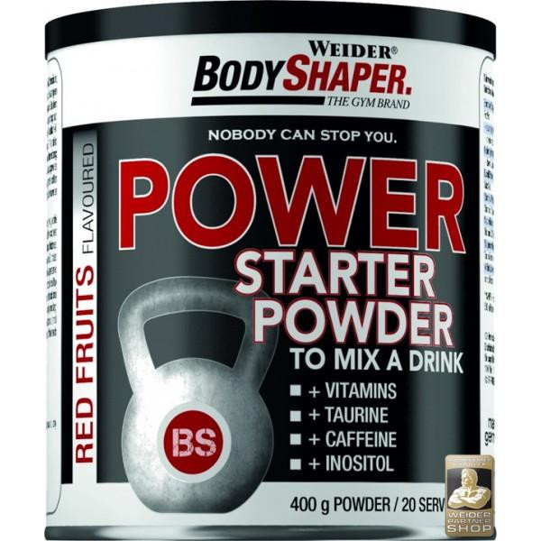 Weider Power Starter Powder 400g, Dose - Rote Früchte | ROUGHBULL FITNESS
