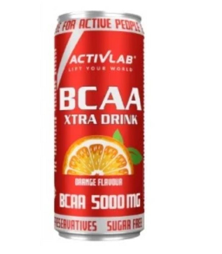 Activlab BCAA Xtra Drink 5000mg (24x330ml) Orange Deformiert | ROUGHBULL FITNESS