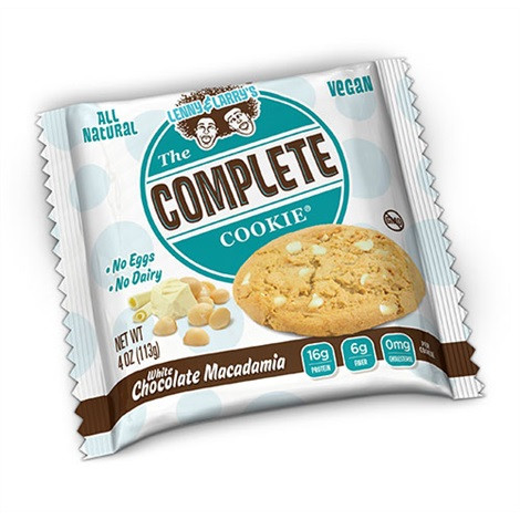 Lenny & Larry Complete Cookie - (12x 112g) White Chocolate Macadamia | ROUGHBULL FITNESS