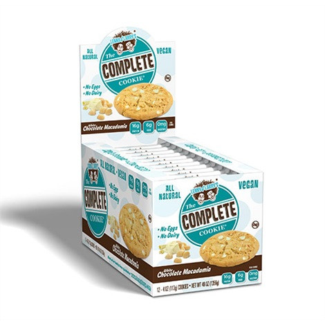 Lenny & Larry Complete Cookie - (12x 112g) White Chocolate Macadamia | ROUGHBULL FITNESS