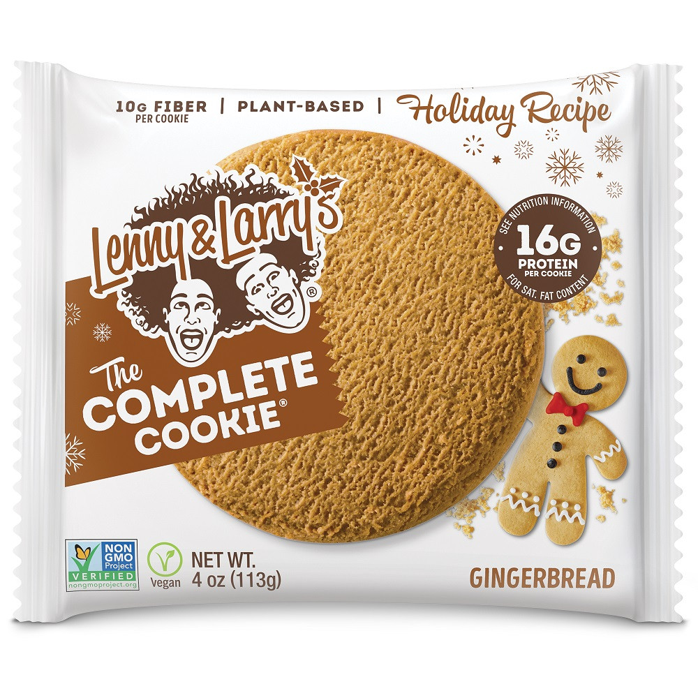 Lenny & Larry Complete Cookie - (12x 112g) Gingerbread | ROUGHBULL FITNESS