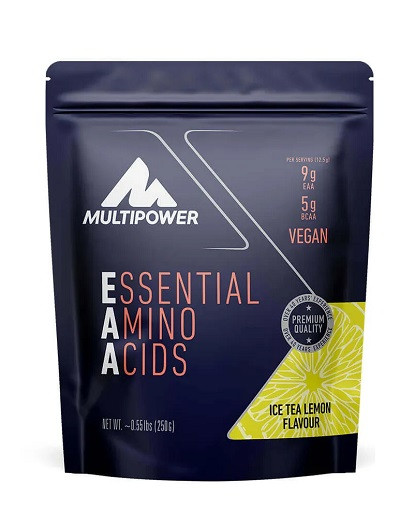 Multipower EAA Powder 250g - Ice Tea Lemon  | ROUGHBULL FITNESS