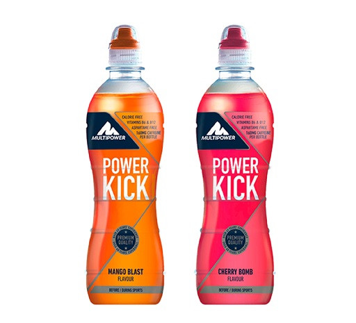 Multipower Power Kick - 12x 500ml Mango | ROUGHBULL FITNESS