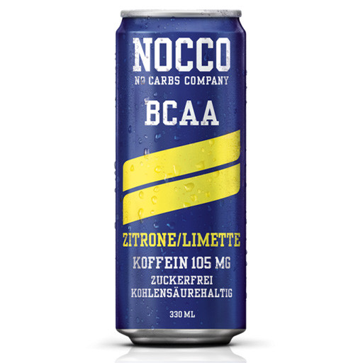 Nocco BCAA Drink blau (24 x 330 ml) Birne | ROUGHBULL FITNESS