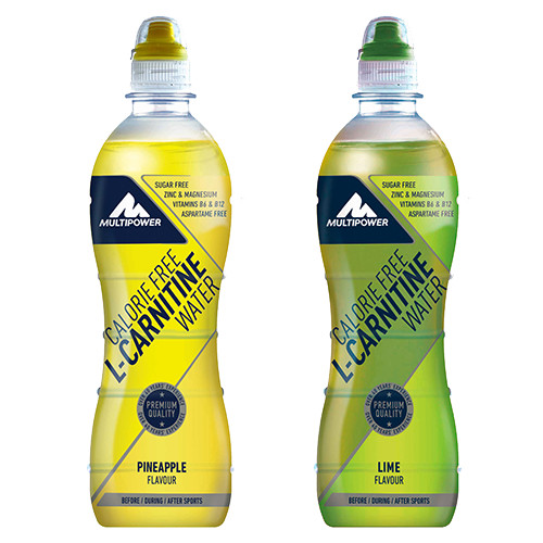 Multipower Calorie Free L-Carnitine Water - 12x 500ml Lime | ROUGHBULL FITNESS