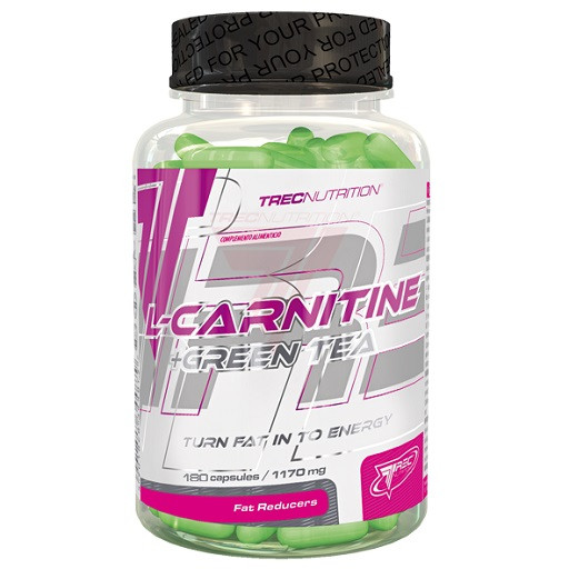 Trec Nutrition L-Carnitine + Green Tea 180 Kapsel | ROUGHBULL FITNESS