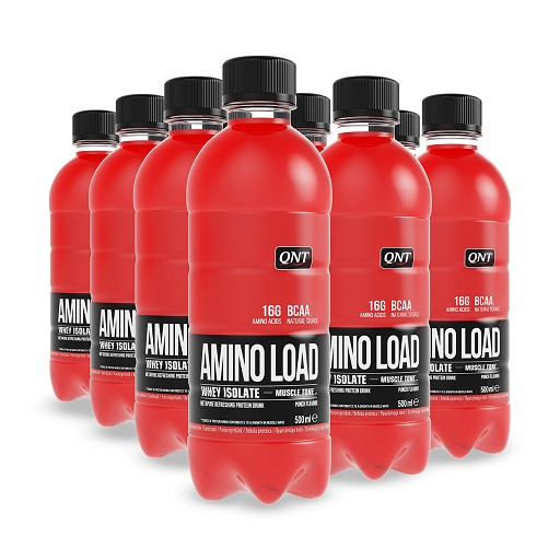 QNT Amino Load Punch Flavour 12 x 500ml-INAKTIV- #EXPORT | ROUGHBULL FITNESS