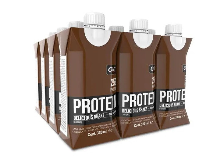 QNT Delicious Whey Shake (12x330ml) Schokolade | ROUGHBULL FITNESS