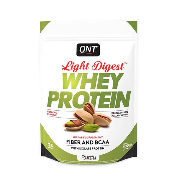 QNT Light Digest Whey Protein 500g Pistazie | ROUGHBULL FITNESS