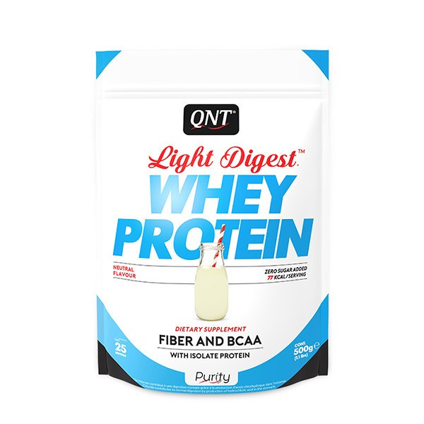 QNT Light Digest Whey Protein 500g Neutral | ROUGHBULL FITNESS