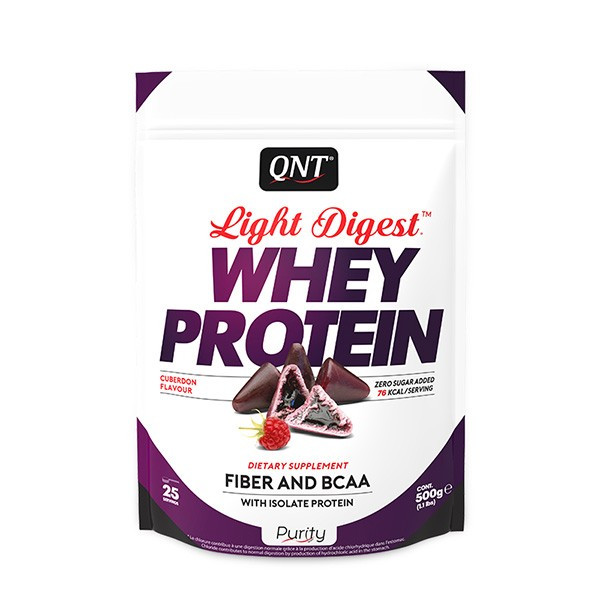QNT Light Digest Whey Protein 500g Cuberdon | ROUGHBULL FITNESS