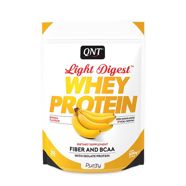 QNT Light Digest Whey Protein 500g Banane | ROUGHBULL FITNESS