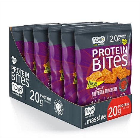 Novo Protein Chips 6x40g Sweet Southern BBQ Chicken | ROUGHBULL FITNESS