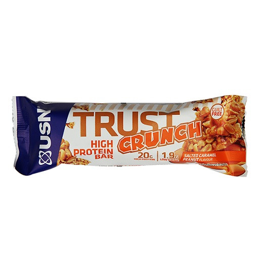 USN TRUST Crunch Bars 12x60g Cookies & Cream | ROUGHBULL FITNESS