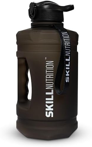 Skill Nutrition Bottle, Black - 2200 ml. | ROUGHBULL FITNESS