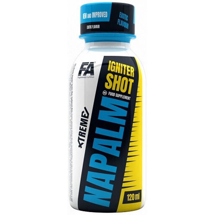 FA Nutrition Xtreme Napalm Igniter Shot - 24x120ml | ROUGHBULL FITNESS