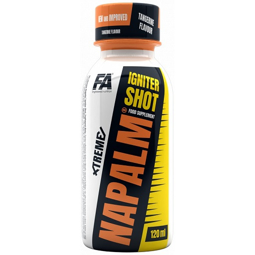 FA Nutrition Xtreme Napalm Igniter Shot - 24x120ml Exotic | ROUGHBULL FITNESS