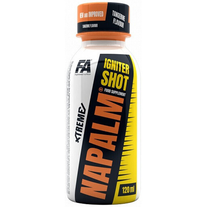 FA Nutrition Xtreme Napalm Igniter Shot - 24x120ml | ROUGHBULL FITNESS