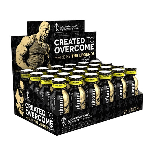 Kevin Levrone Scatterbrain Shot 24x120ml Passion Fruit | ROUGHBULL FITNESS