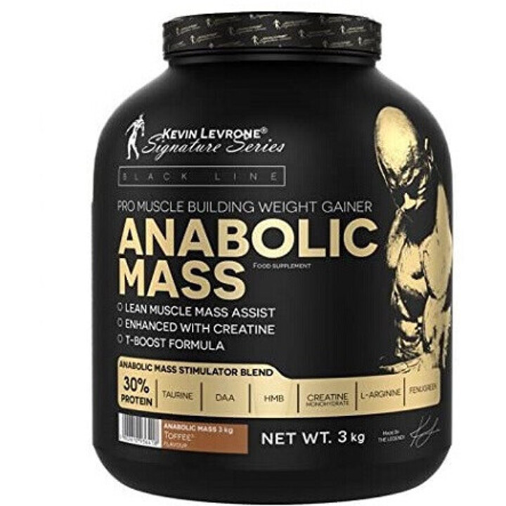 Kevin Levrone Anabolic Mass 3kg (30% Protein) Strawberry | ROUGHBULL FITNESS