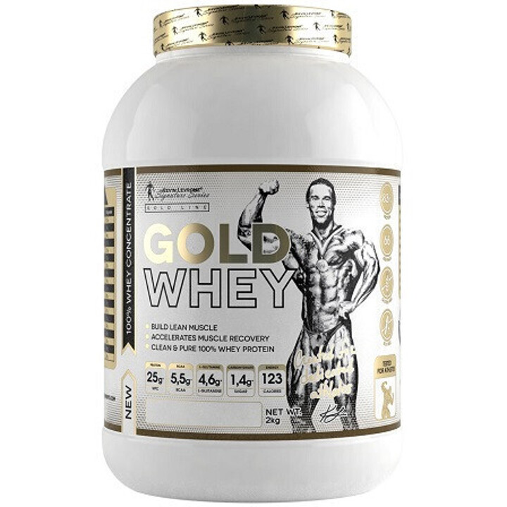 Kevin Levrone Gold Whey 2 kg Strawberry | ROUGHBULL FITNESS