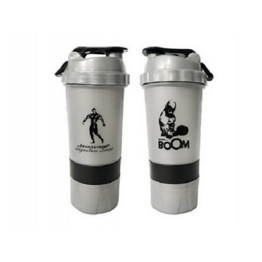 Kevin Levrone Shaker 500 ml Silver/Black | ROUGHBULL FITNESS