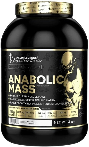 Kevin Levrone Anabolic Mass 3kg (48% Protein)  Vanilla | ROUGHBULL FITNESS