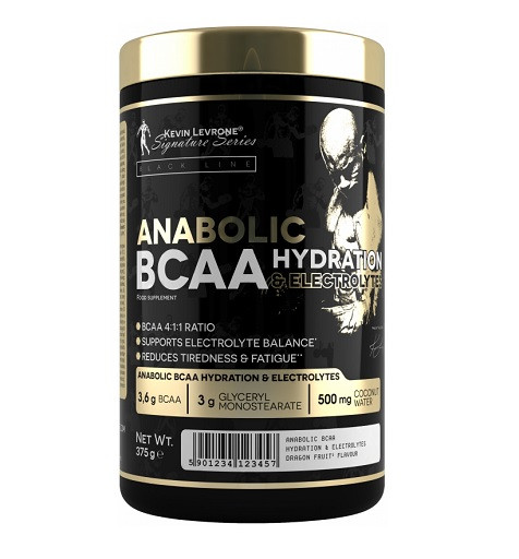 Kevin Levrone Anabolic BCAA Hydration & Electrolytes 375g Orange-Mango | ROUGHBULL FITNESS