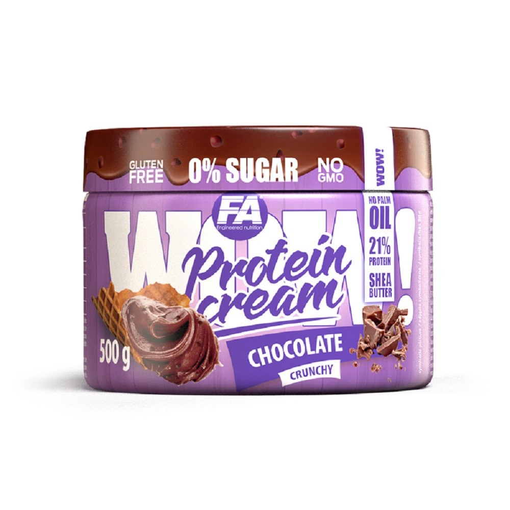 FA Nutrition WOW Protein Cream 500g Chocolate Crunchy | ROUGHBULL FITNESS