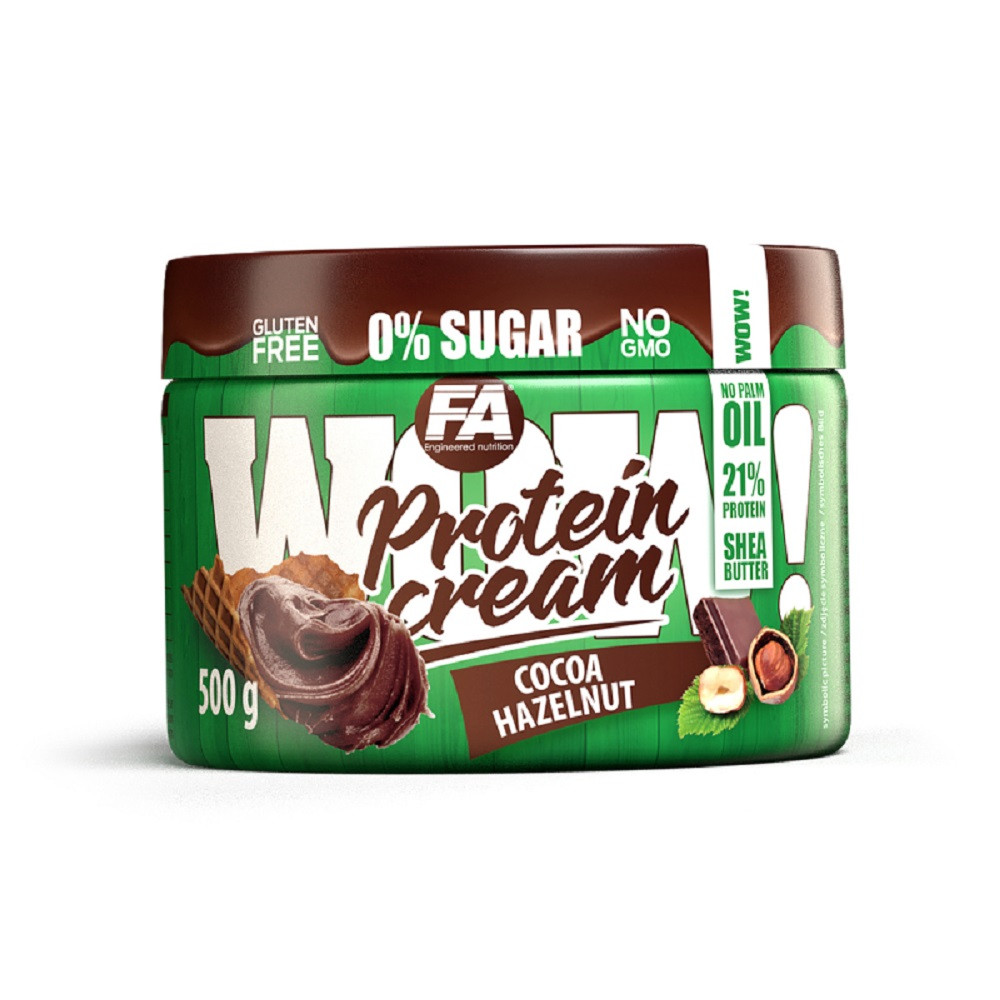 FA Nutrition WOW Protein Cream 500g Cocoa Hazelnut | ROUGHBULL FITNESS