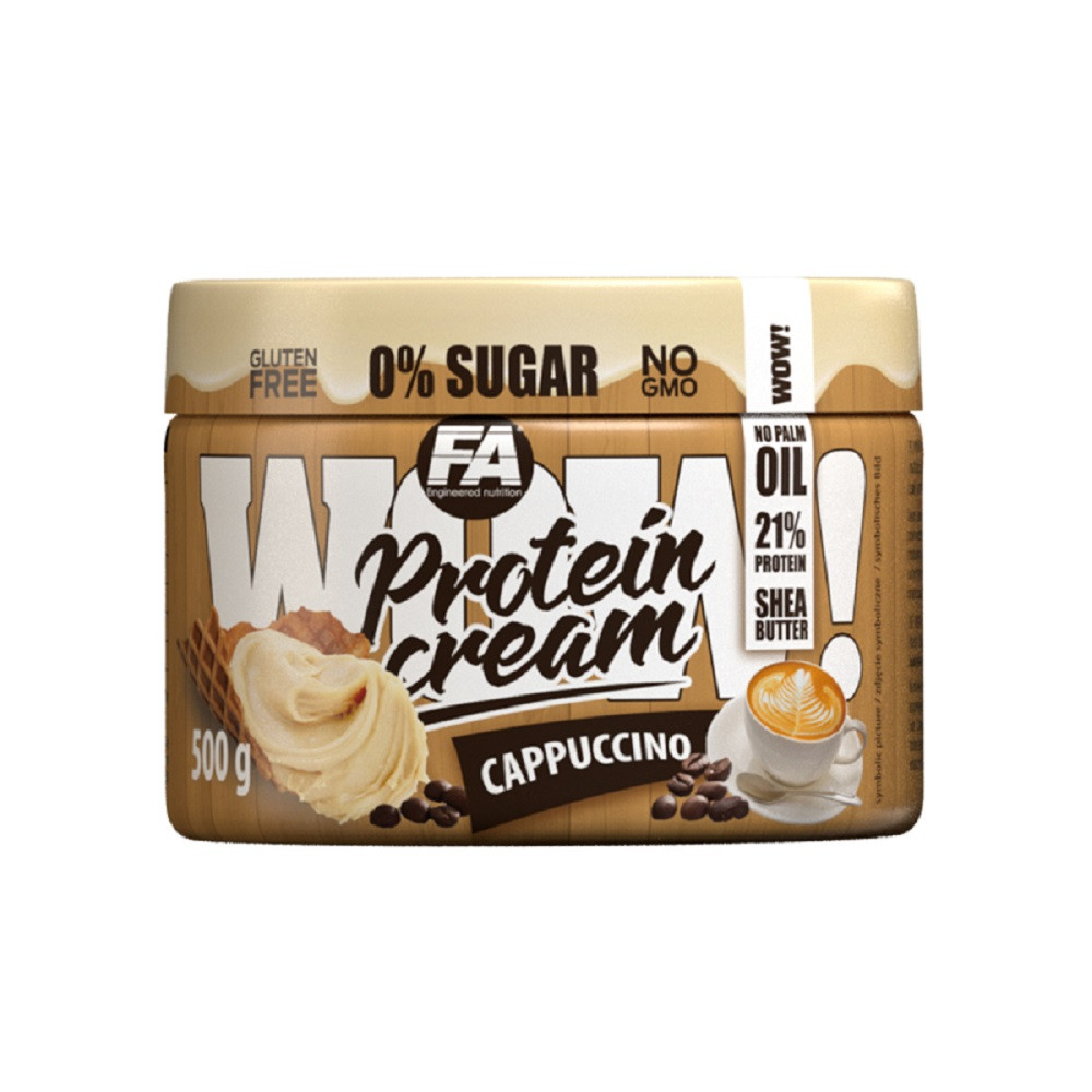 FA Nutrition WOW Protein Cream 500g Cappuccino | ROUGHBULL FITNESS