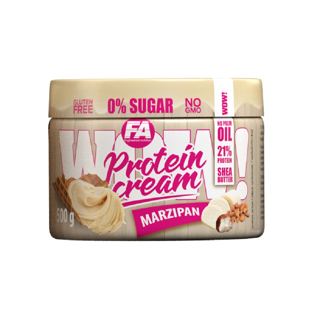 FA Nutrition WOW Protein Cream 500g Marzipan | ROUGHBULL FITNESS