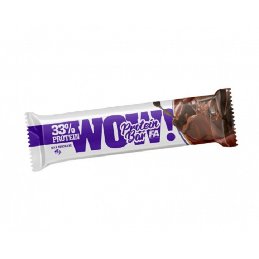 FA Nutrition WOW Protein Bar 45g Milk Chocolate | ROUGHBULL FITNESS