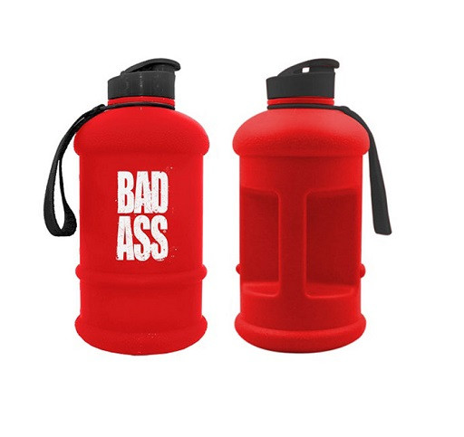 FA Nutrition BAD ASS Water Jug 1,3L red/white | ROUGHBULL FITNESS