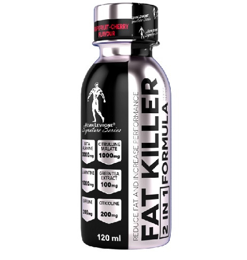Kevin Levrone Fat Killer 2 in 1 Shot 24x120ml Grapefruit-Cherry | ROUGHBULL FITNESS