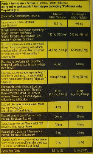 Nuclear Nutrition Catalyser T-Boost Formula 90 Tabletten | ROUGHBULL FITNESS