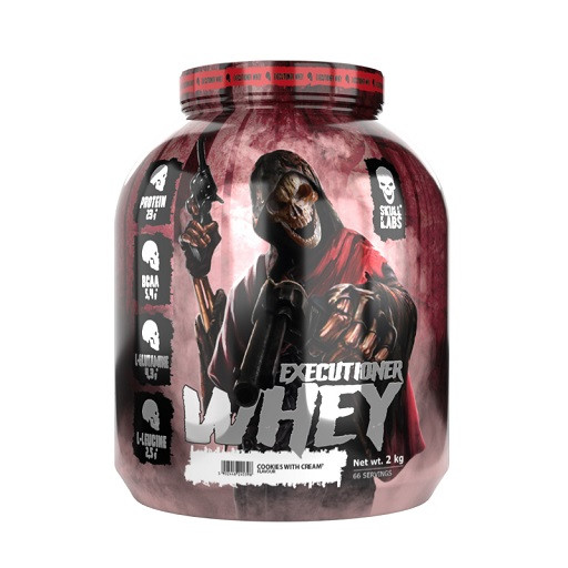 Skull Labs Executioner Whey 2kg Strawberry | ROUGHBULL FITNESS