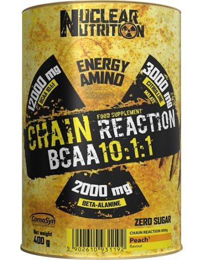 Nuclear Nutrition Chain Reaction BCAA 10:1:1 400g Fruit Massage | ROUGHBULL FITNESS