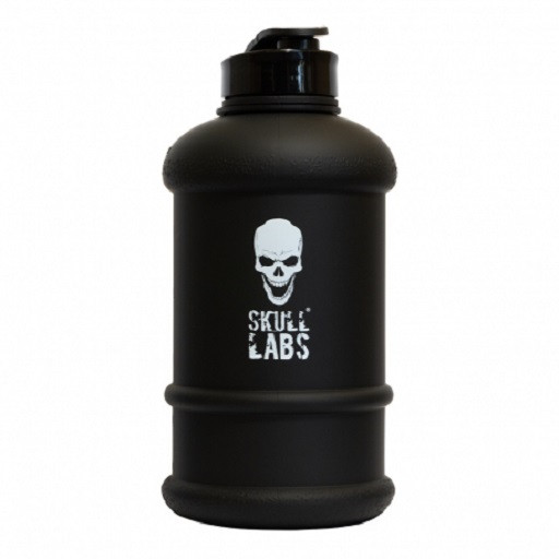 Skull Labs Water Jug 1,3L black/ white | ROUGHBULL FITNESS