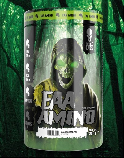 Skull Labs EAA Amino 390g Blue Raspberry | ROUGHBULL FITNESS