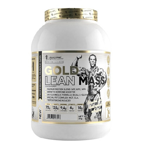 Kevin Levrone GOLD LEAN MASS 3kg Vanilla | ROUGHBULL FITNESS