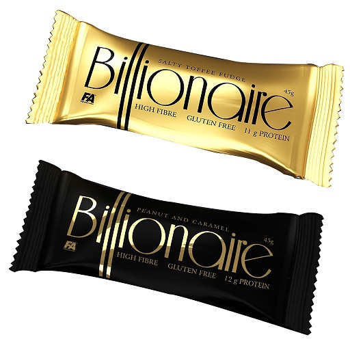 FA Nutrition Billionaire Bar 18x45g Double Chocolate | ROUGHBULL FITNESS