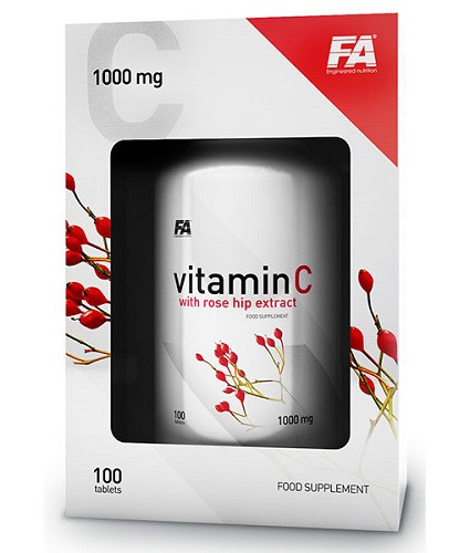 FA Nutrition Vitamin C Rose Extract - 100 Tabs | ROUGHBULL FITNESS