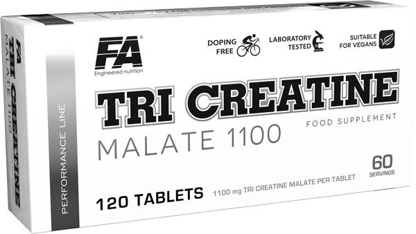FA Nutrition Performance Tri Creatine Malate - 120 Tabs | ROUGHBULL FITNESS