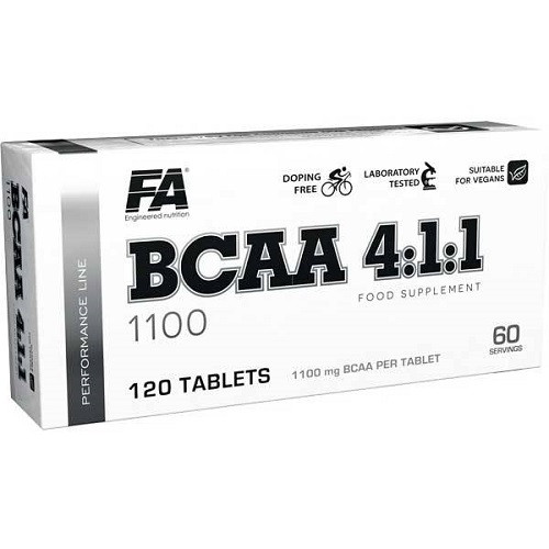 FA Nutrition Performance BCAA 4:1:1 - 120 Tabs | ROUGHBULL FITNESS