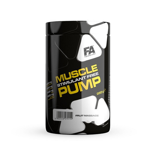 FA Nutrition Muscle Pump Stimulant Free 350g Citrus-Peach | ROUGHBULL FITNESS